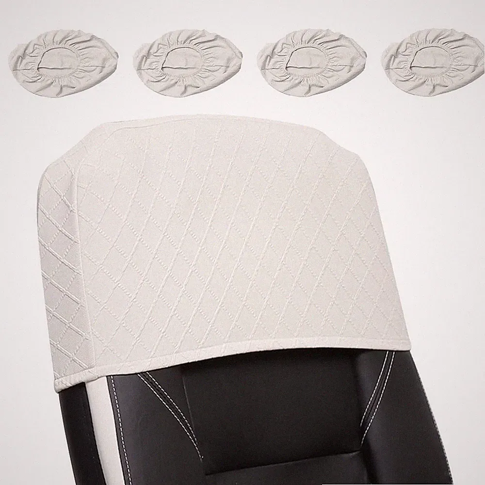 Buenanir Stretch Office Chair Headrest Cover Jacquard Headrest Slipcover for...
