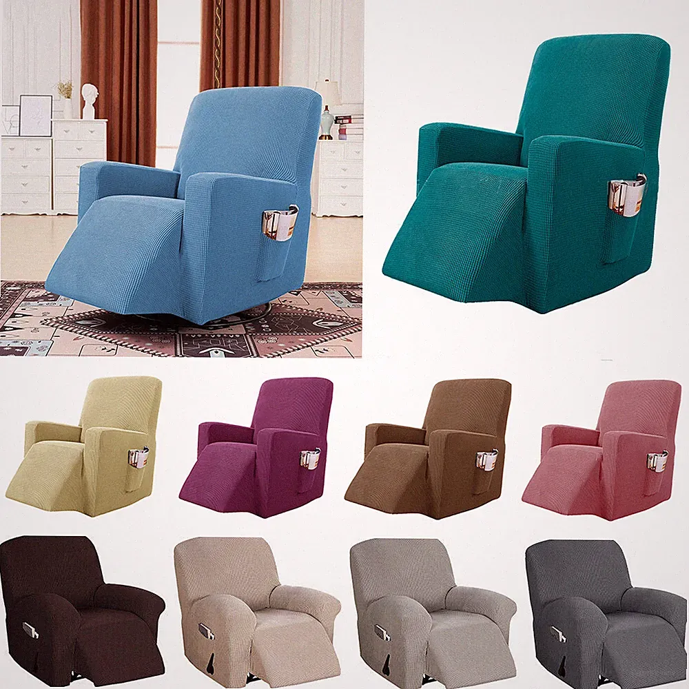 Stretch Recliner Couch Cover Jacquard Fabric Sofa Cover 1PCS Furniture Protector